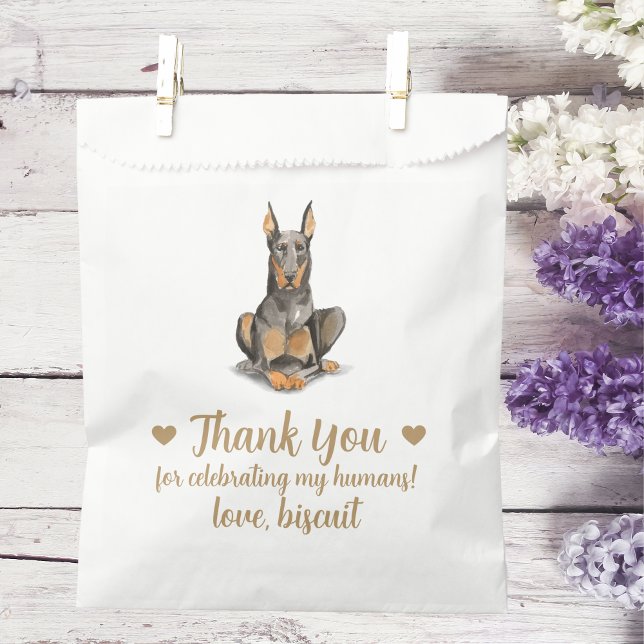 Sacolinha Dog Treat Wedding Favor Bag (Criador carregado)