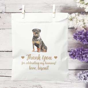 Sacolinha Dog Treat Wedding Favor Bag