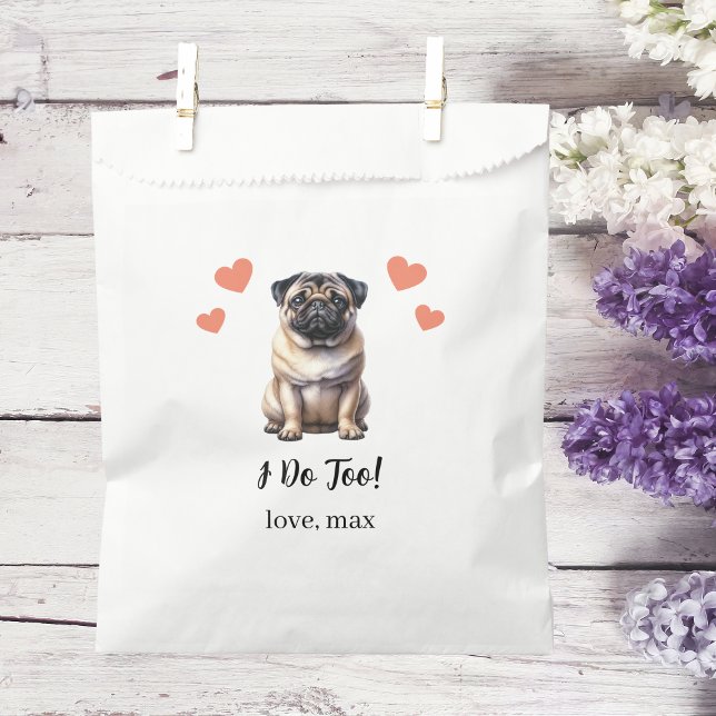 Sacolinha Dog Treat Wedding Favor Bag (Criador carregado)