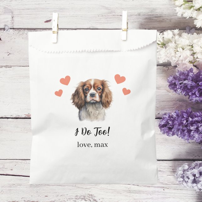 Sacolinha Dog Treat Wedding Favor Bag (Criador carregado)