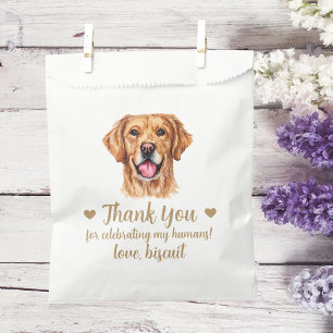 Sacolinha Dog Treat Wedding Favor Bag