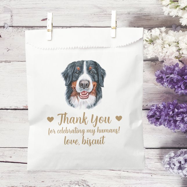 Sacolinha Dog Treat Wedding Favor Bag (Criador carregado)