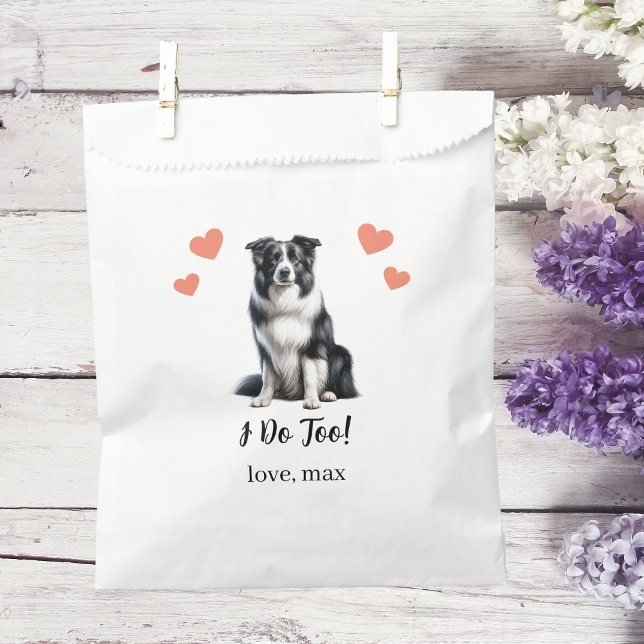 Sacolinha Dog Treat Wedding Favor Bag (Criador carregado)