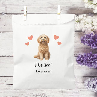 Sacolinha Dog Treat Wedding Favor Bag