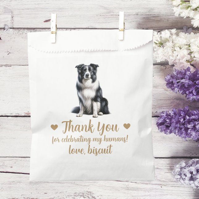 Sacolinha Dog Treat Wedding Favor Bag (Criador carregado)