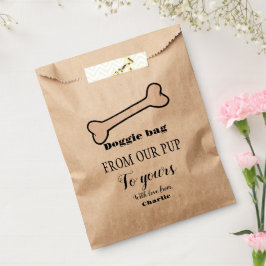 Sacolinha Doggie Bag Dog Treat Wedat Favor Bag