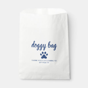 Sacolinha Doggy Bag - Favor da festa de aniversário