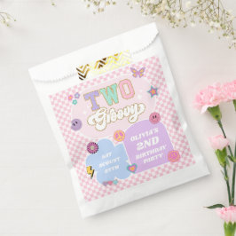 Sacolinha Dois grupos de segundos aniversários de pré-disque