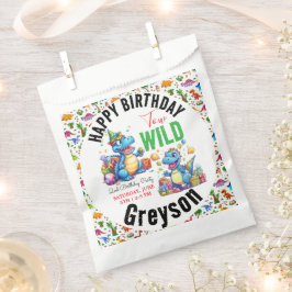 Sacolinha Dois segundo aniversário de Dinossauro do Partido