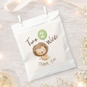 Sacolinha Dois segundo aniversário de Garoto Verde do Balão 