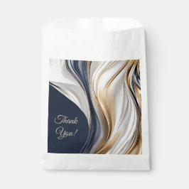 Sacolinha Dourado Azul-Casado Moderno-