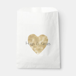 Sacolinha Dourado Coração