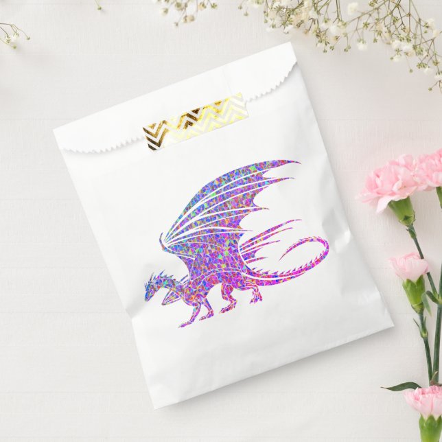 Sacolinha Dragão Mosaico Incrível Roxo (Selado)