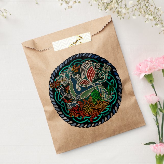 Sacolinha Dragon celtique (Selado)