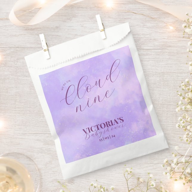 Sacolinha Dreamy Pastel Nine Chá de fraldas (Cortado)