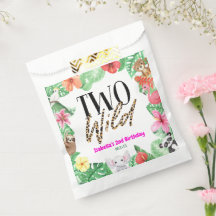 Duas Festas de segundo aniversário Selvagem de Ani