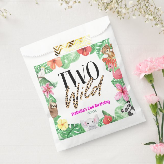 Sacolinha Duas Festas de segundo aniversário Selvagem de Ani (Selado)