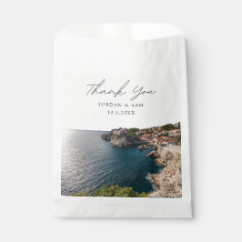 Sacolinha Dubrovnik Wedding Favor Croata Obrigado Foto