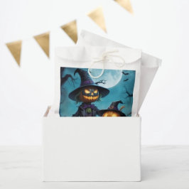 Sacolinha Duo de Abóboras Assustadoras de Halloween