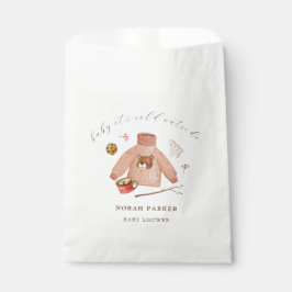 Sacolinha É Chá de fraldas de roupas para acampamento de inv