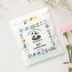 Sacolinha É hora do jogo de futebol 1º aniversário – Criança