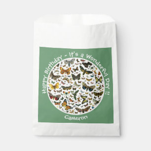 Sacolinha É um Aniversário da Borboleta, Collage Items for P