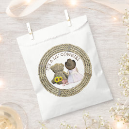 Sacolinha É um Chá de fraldas de Lil' Cowgirl