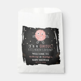 Sacolinha É um Ghoul! Chá de fraldas de Halloween de Monstro