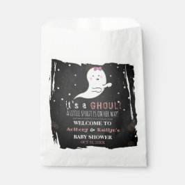 Sacolinha É um Ghoul! Pequeno Chá de fraldas de Halloween