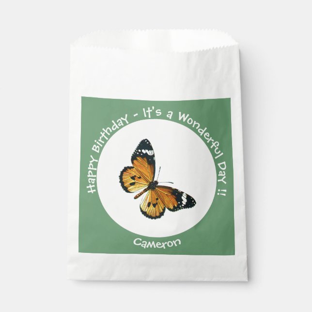 Sacolinha É um Tigre Comum / Festa de Borboleta Rainha Afric (Frente)