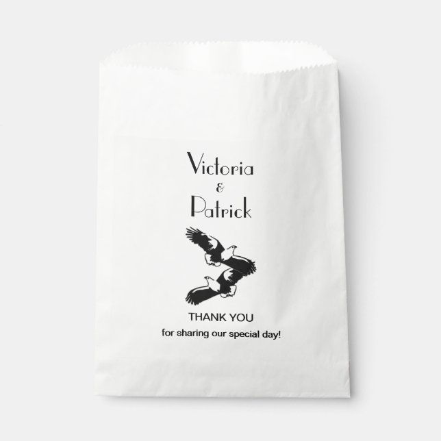 Sacolinha Eagles Personalizados Muito Obrigado (Frente)