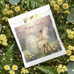 Sacolinha Easter Fairy Painting Egg Spring