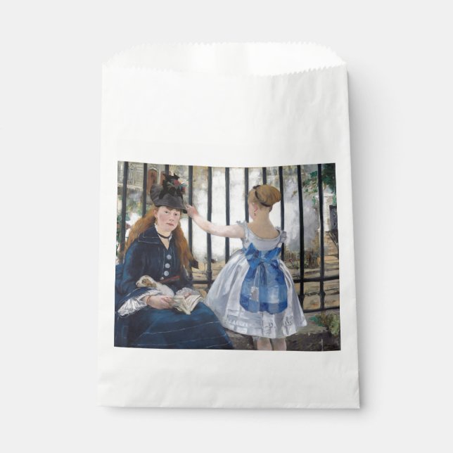 Sacolinha Edouard Manet - A Via Ferroviária (Frente)