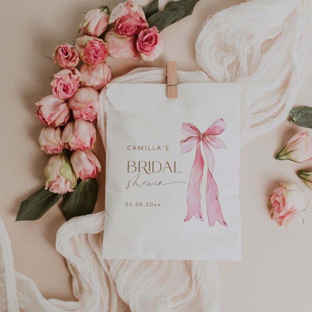 Sacolinha Ela é Casando de Arco de Rosa (Criador carregado)