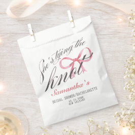 Sacolinha Ela é Chá de panela de Arco de Casando