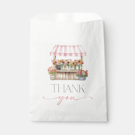 Sacolinha Ela está fresca do mercado