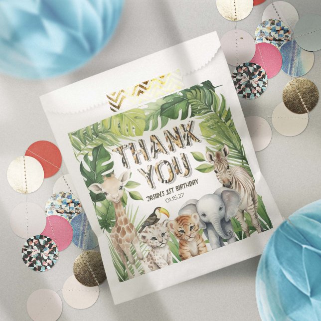 Sacolinha Ele é selvagem, primeiro aniversario de menino fav (WIld one, boy 1st birthday favor bags.)