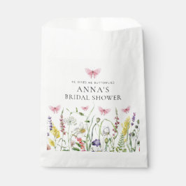 Sacolinha Ele Me Dá Chá de panela De Borboletas Flores