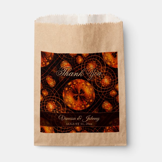 Sacolinha Elegant Classic Boho Modern Gold #901 Wedding (Frente)