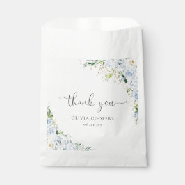 Sacolinha Elegant Light Blue Baby Shower Favor Bag