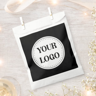 Sacolinha Elegante e Esbelto Design de Logo com Código QR Pr
