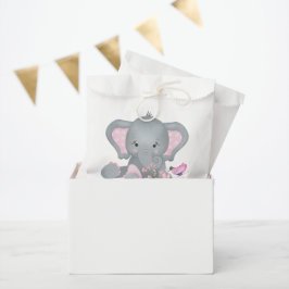 Sacolinha Elegante elefante em aquarela