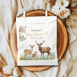 Sacolinha Elegante Floral Neutro Obrigado