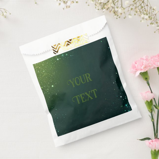 Sacolinha Elegante Sparkle Design para Convites de casamento (Selado)