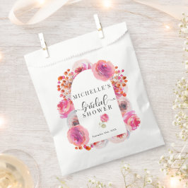 Sacolinha Elegantes Flores Silvestres | Chás de Bebê Boho 