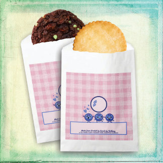 Sacolinha Embalagens de panificação personalizadas de mirtil