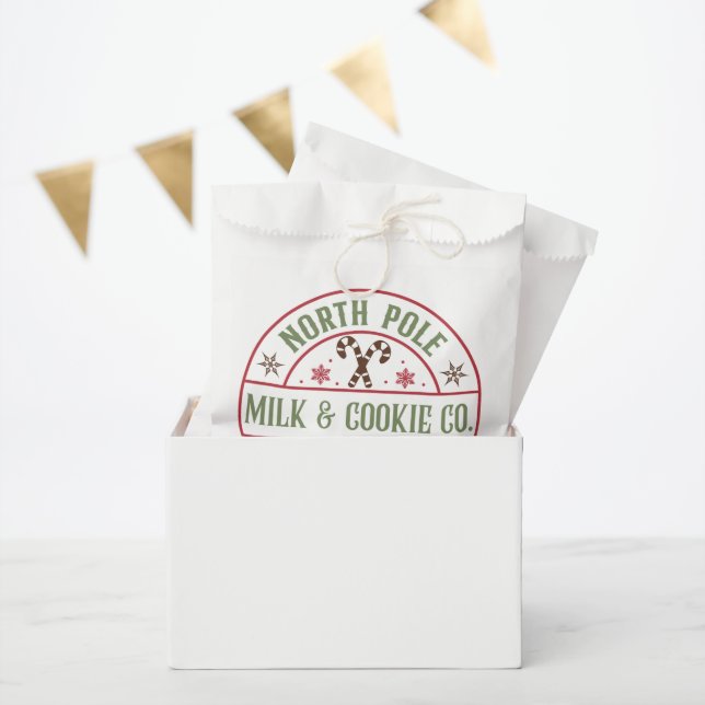 Sacolinha Empresa de bolachas de leite de Natal (Festa)