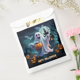 Sacolinha Encantando a design de Halloween.