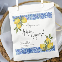 Sacolinha Encontrou o Esmagamento Principal Limão & Azulejo 