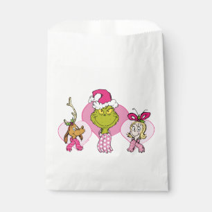 Sacolinha Equipe do Grinch em Retrato de Pink Valentine